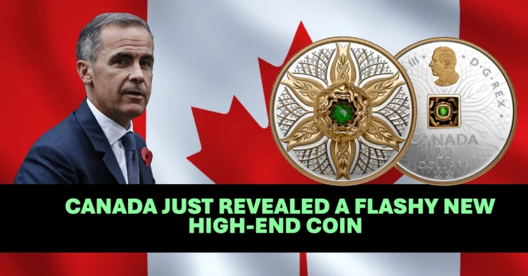Canada just revealed a flashy new high-end coin