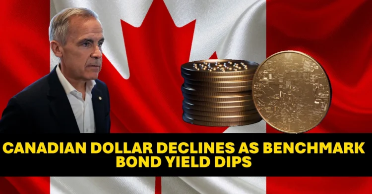 Canadian Dollar Declines as Benchmark Bond Yield Dips