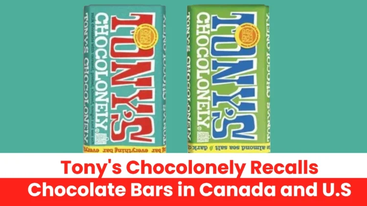 Tony's Chocolonely Voluntarily Recalls Chocolate Bars in Canada and U.S. Due to Stones Found in Products