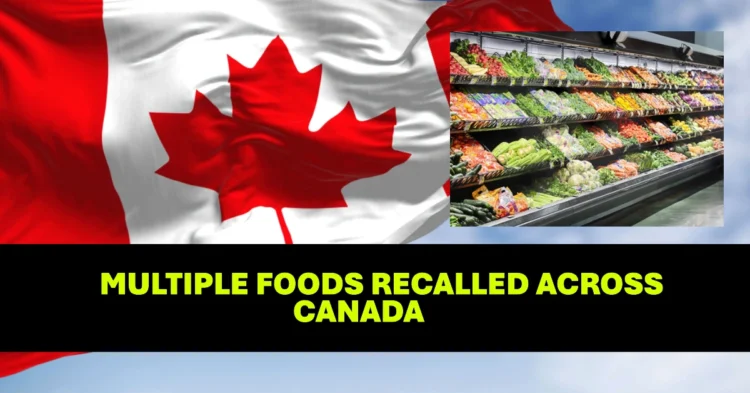 Multiple Foods Recalled Across Canada Due to Listeria, Salmonella, Insects, and Wood Contamination