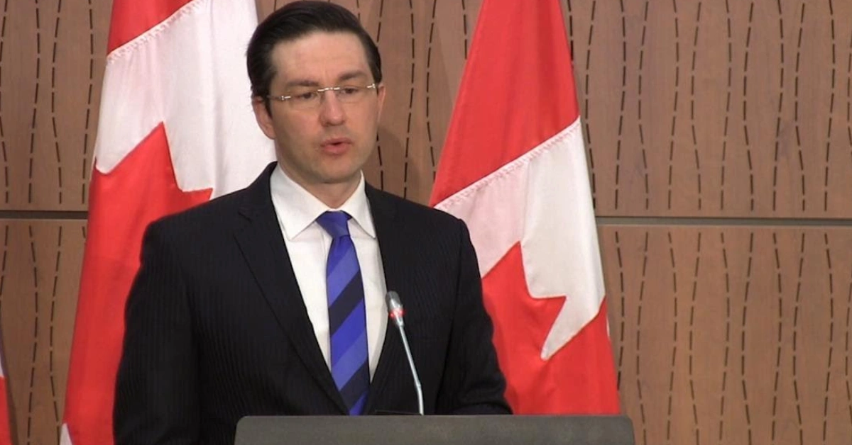 Pierre Poilievre Vows to Scrap Liberal Electric Vehicle Mandate, Slams “Car-ney Tax” in Halifax