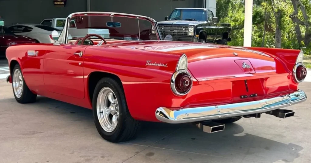 1955 Ford Thunderbird The Elegant Classic car back look