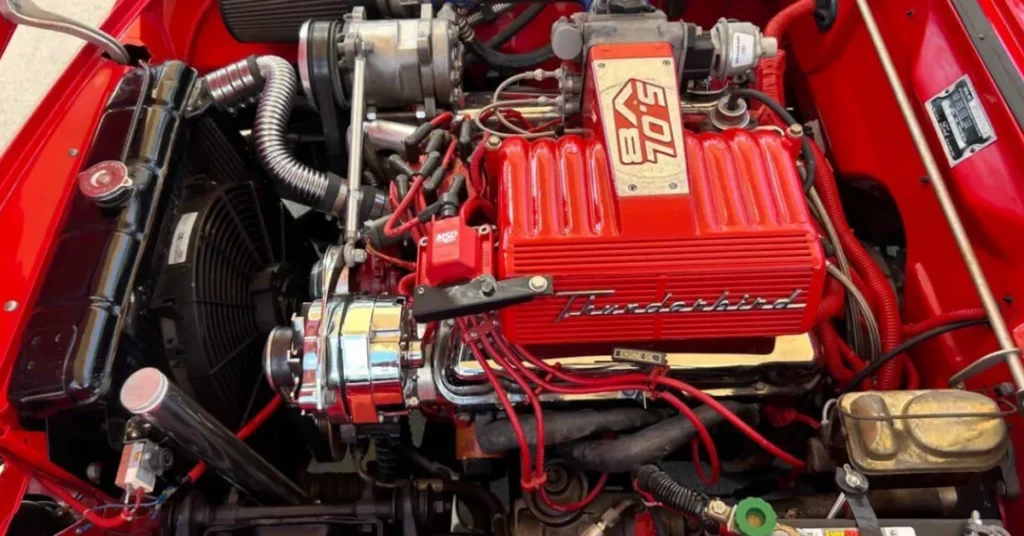 1955 Ford Thunderbird The Elegant Classic under the hood