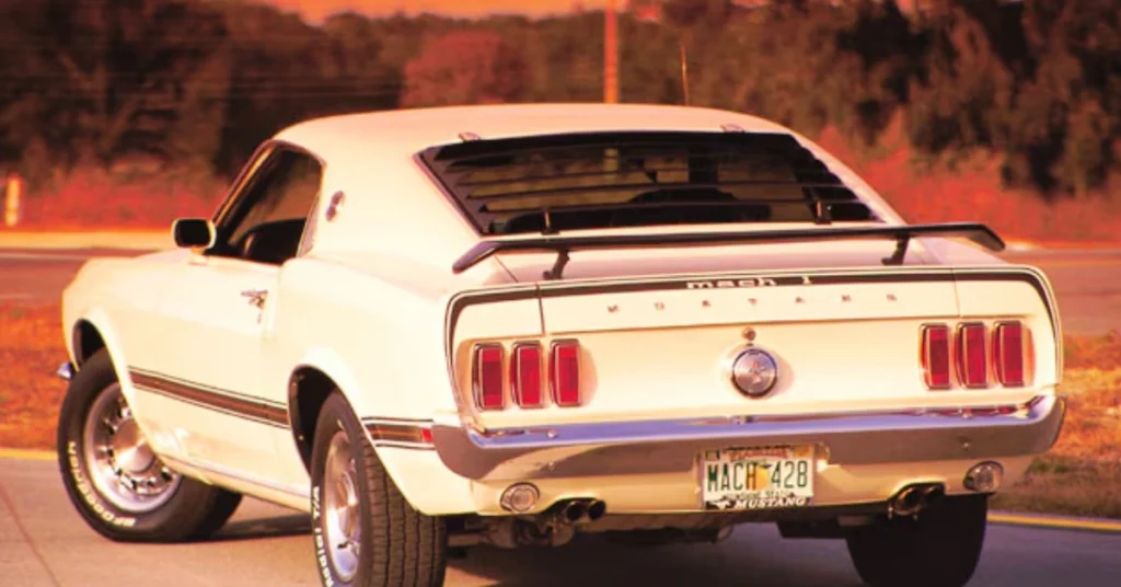 1968 Mustang Mach 1 Modern Muscle car