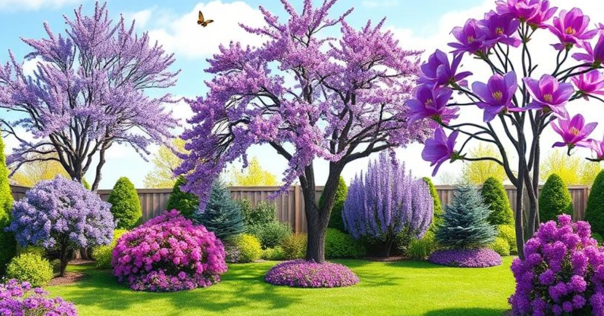 6 Must-Have Trees With Purple Flowers