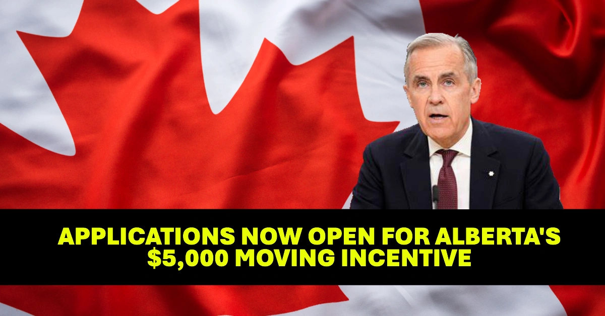 Applications Now Open for Alberta's $5,000 Moving Incentive