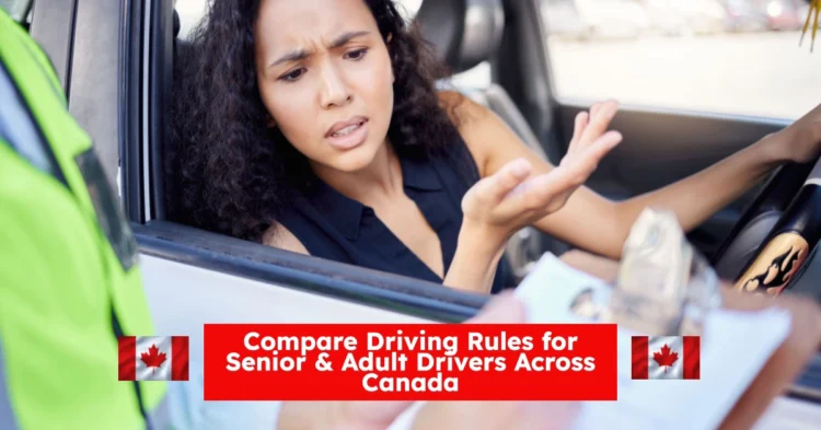 Compare Driving Rules for Senior & Adult Drivers Across Canada