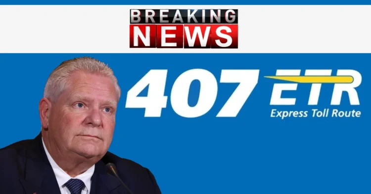 Ontario Removes Tolls from Highway 407 East and Cuts Gas Tax Permanently