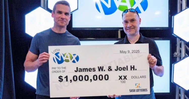 Saskatoon Friends Win $1 Million in Lotto Max MAXMILLIONS Draw After Scanning Shared Ticket Multiple Times