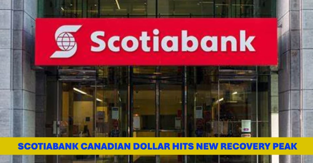 Scotiabank Canadian Dollar Hits New Recovery Peak