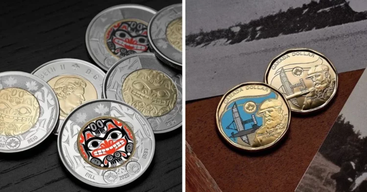 13 Rare Canadian Coins You Might Find in Your Pocket Change Including Black Toonies, Blue Dimes, and More