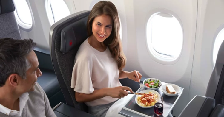 Air Canada Introduces Free Drinks and Snacks in Economy Class