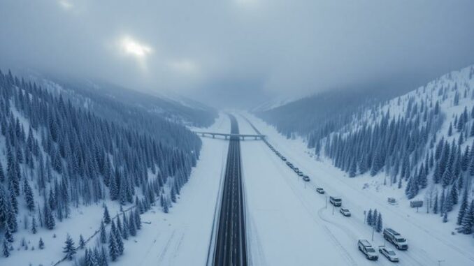 Heavy Snow Warning Expanded Across Five States as Up to 16 Inches and Dangerous Winds Threaten Travel